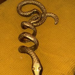 Gold Metal Snake 