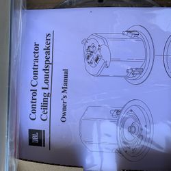 JBL 26CT Ceiling Speakers For Home Or Business 