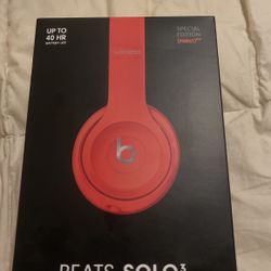 Beats Solo 3 Wireless Red 