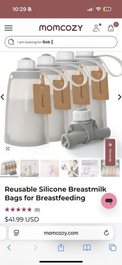 Momcozy Silicone Breast Milk Bag