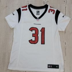Nike Women's Dameon Pierce #31 White Houston Texans NFL Jersey  Size L