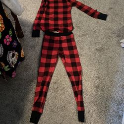 Plaid pajamas