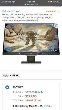 HP Gaming Monitor