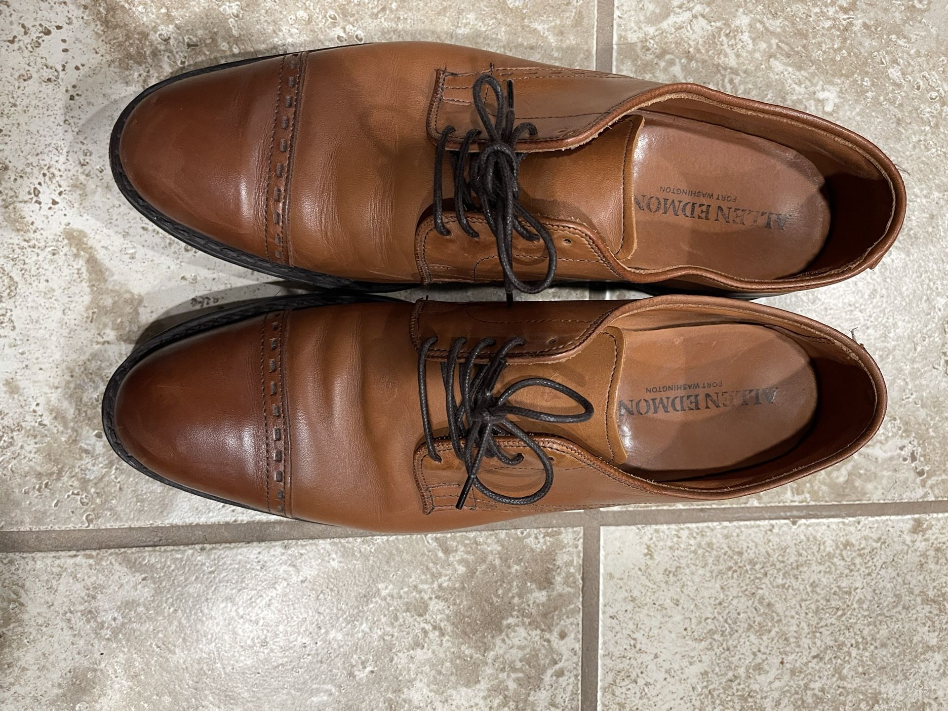Allen Edmonds Derby Dress Shoe Size 12