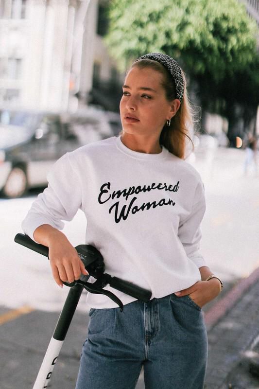 Empowered Woman Sweatshirt- NEW