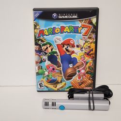 Nintendo GameCube Mario Party 7 With Microphone