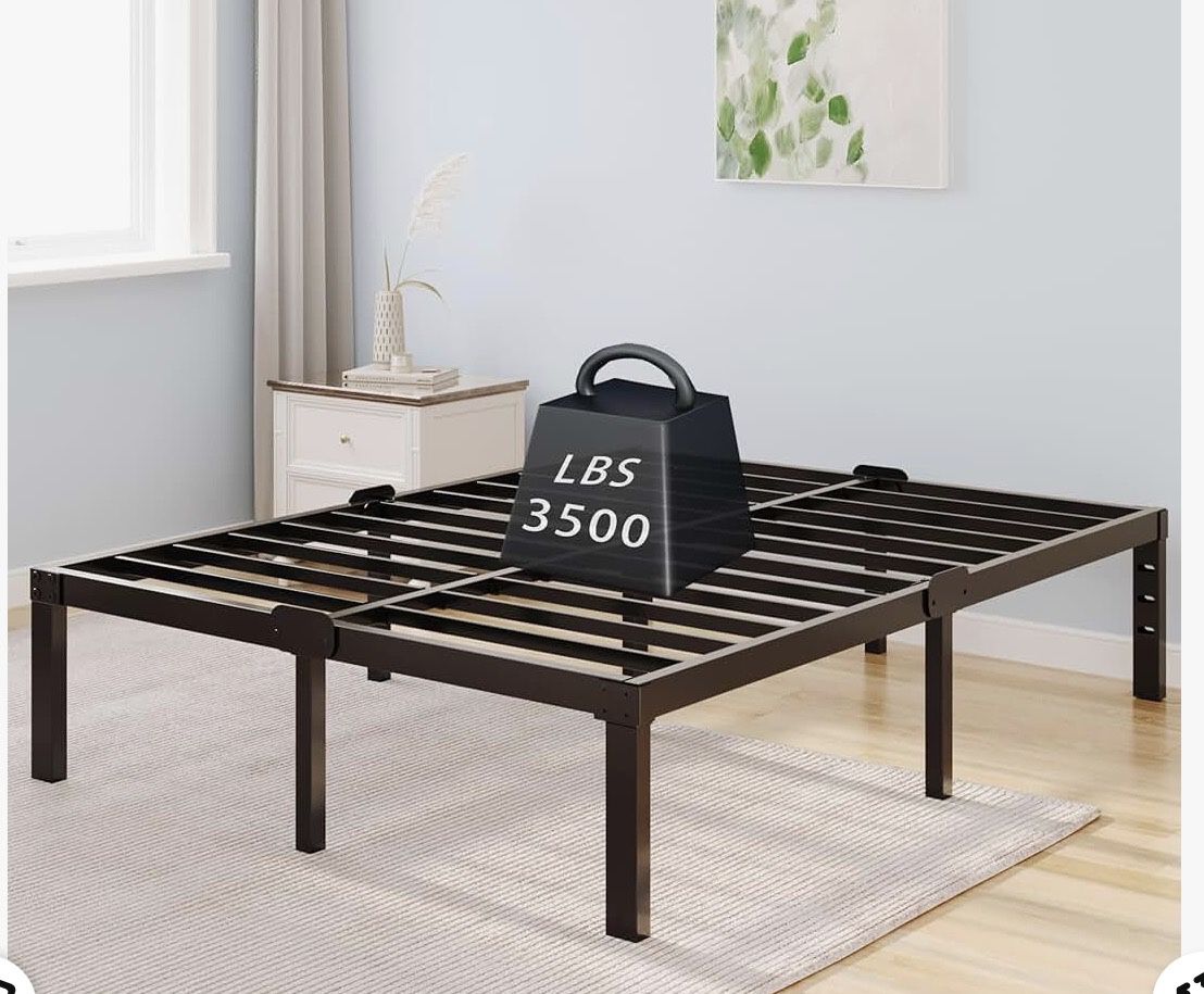 Bed Frame-platform Style Queen Size