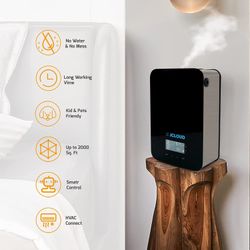 Smart Scent Air Machine for Home, Cold Air Technology Waterless Essential Oil Diffuser | Scent Diffuser Cover Up to 2000 Sq. Ft | Waterless Aromathera