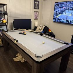 Pool table/Ping pong/Dining table 3 in 1