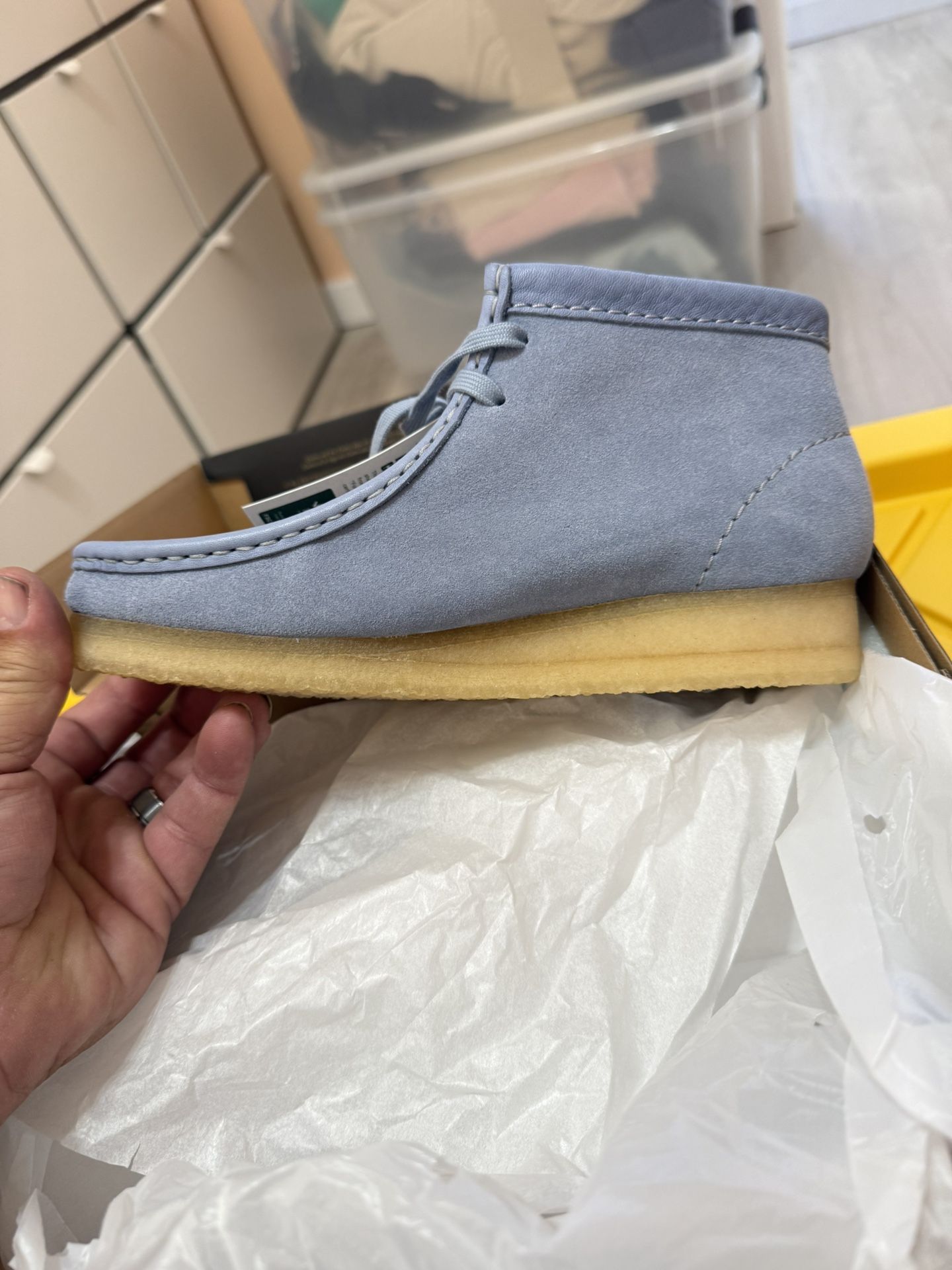 Clark’s WALLABEE BOOT.