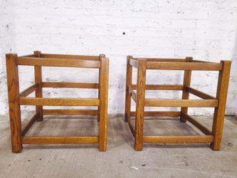 End tables or nite stands-solid wood