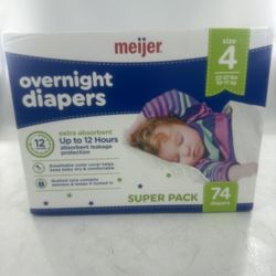 Meijer - Overnight Diapers 