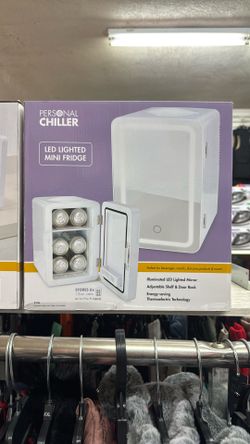 Personal chiller led lighted Mini Fridge 