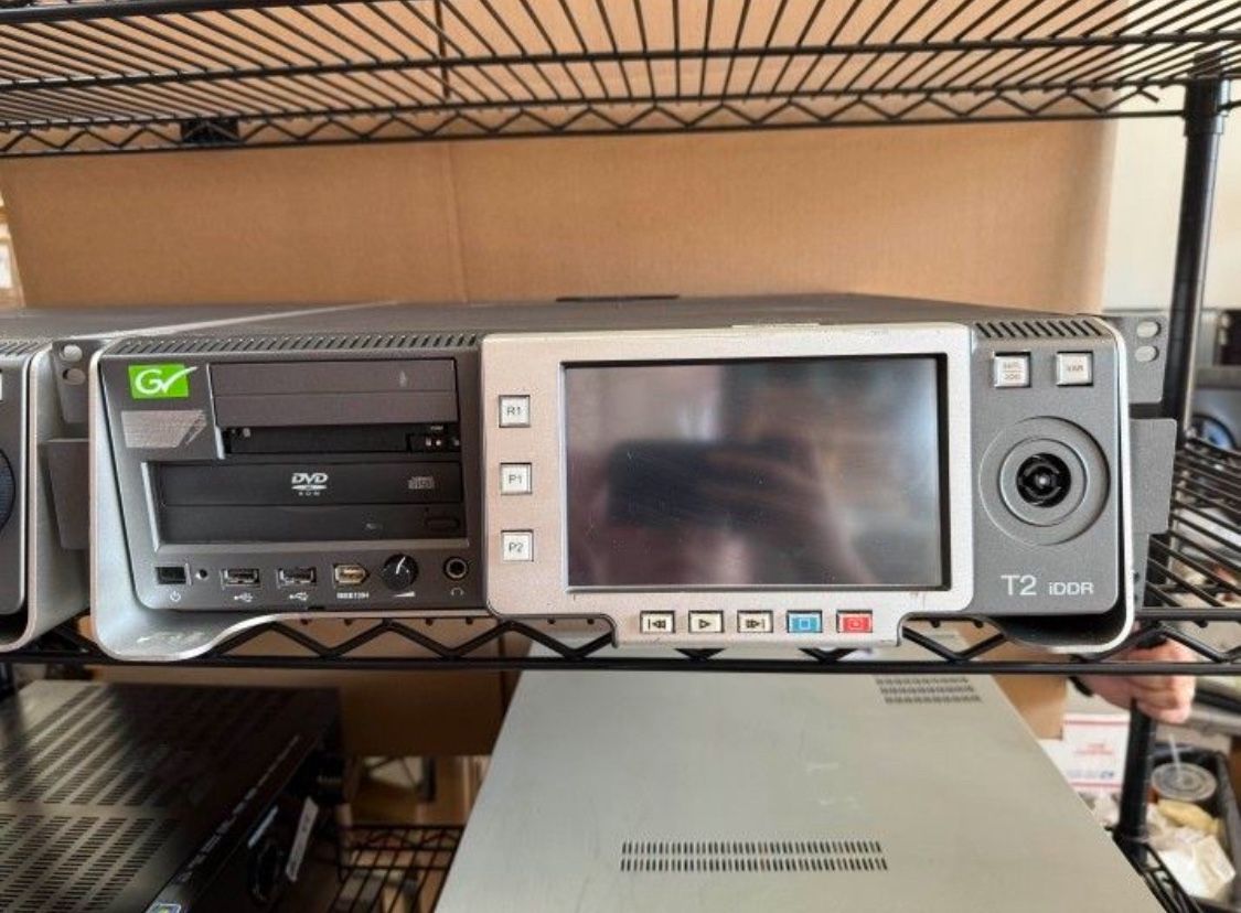 Grass Valley T2 IDDR2 RAIDCL intelligent Digital Disk Recorder Part 202