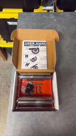 Motorcycle wheel rotation roller
