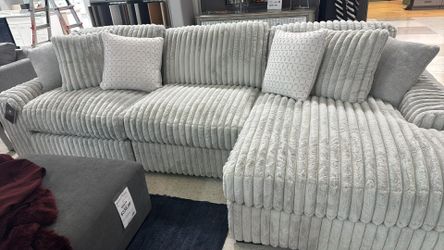 Brand New Stupendous 3 Piece Sectional with Chaise