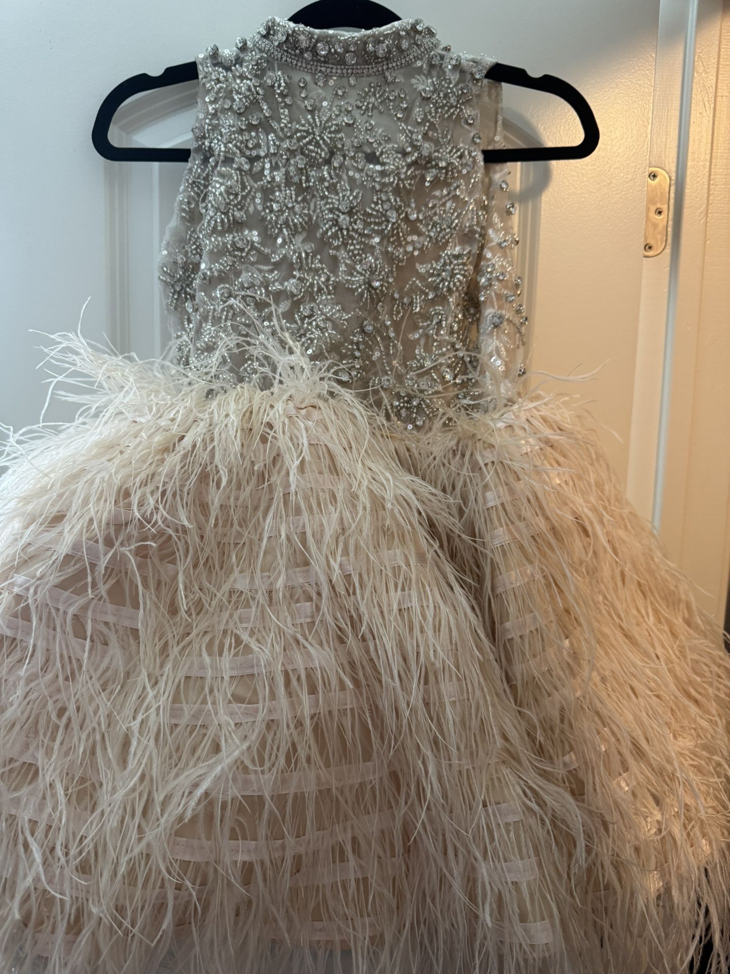 Couture Flower Girl/ Pageant Dress Size 9