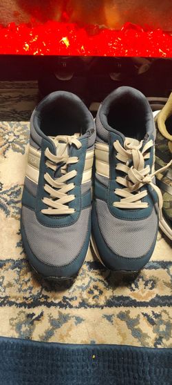 Nautica Low-Top Sneakers Blue Gray running shoes