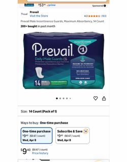 Prevail adult pads /guards