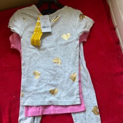 Brand New Girls 4t Sleep Set 