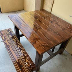 Custom Made Farmhouse Style Table