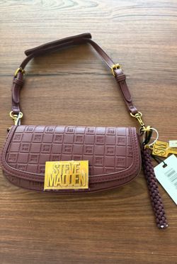New With Tags Steve Madden Deep Burgundy Shoulder Bag