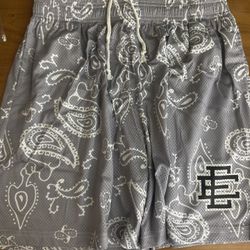 Gray EE Shorts