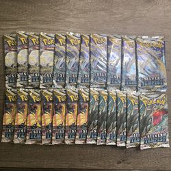 Silver Tempest Pokemon Booster Packs x24