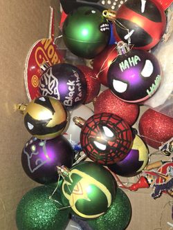 Superhero Lego Christmas Ornaments