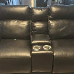 leather couch