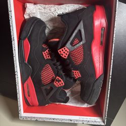 Jordan 4 Red Thunder Size 10