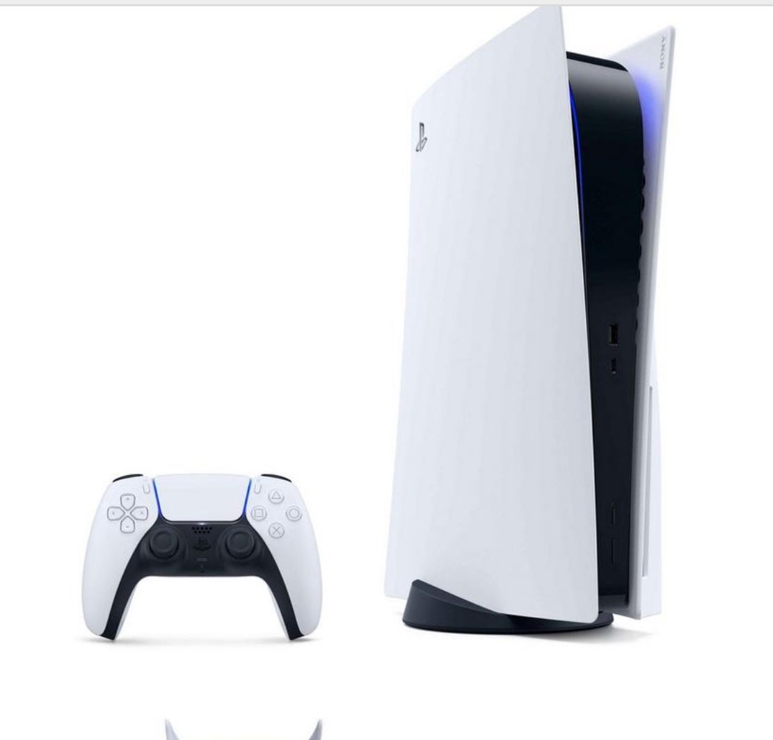 Playstation Five Console, Original Controller And Another Controller Wireless Both Original Games, Including Including A New Fifa25 K another gamgames
