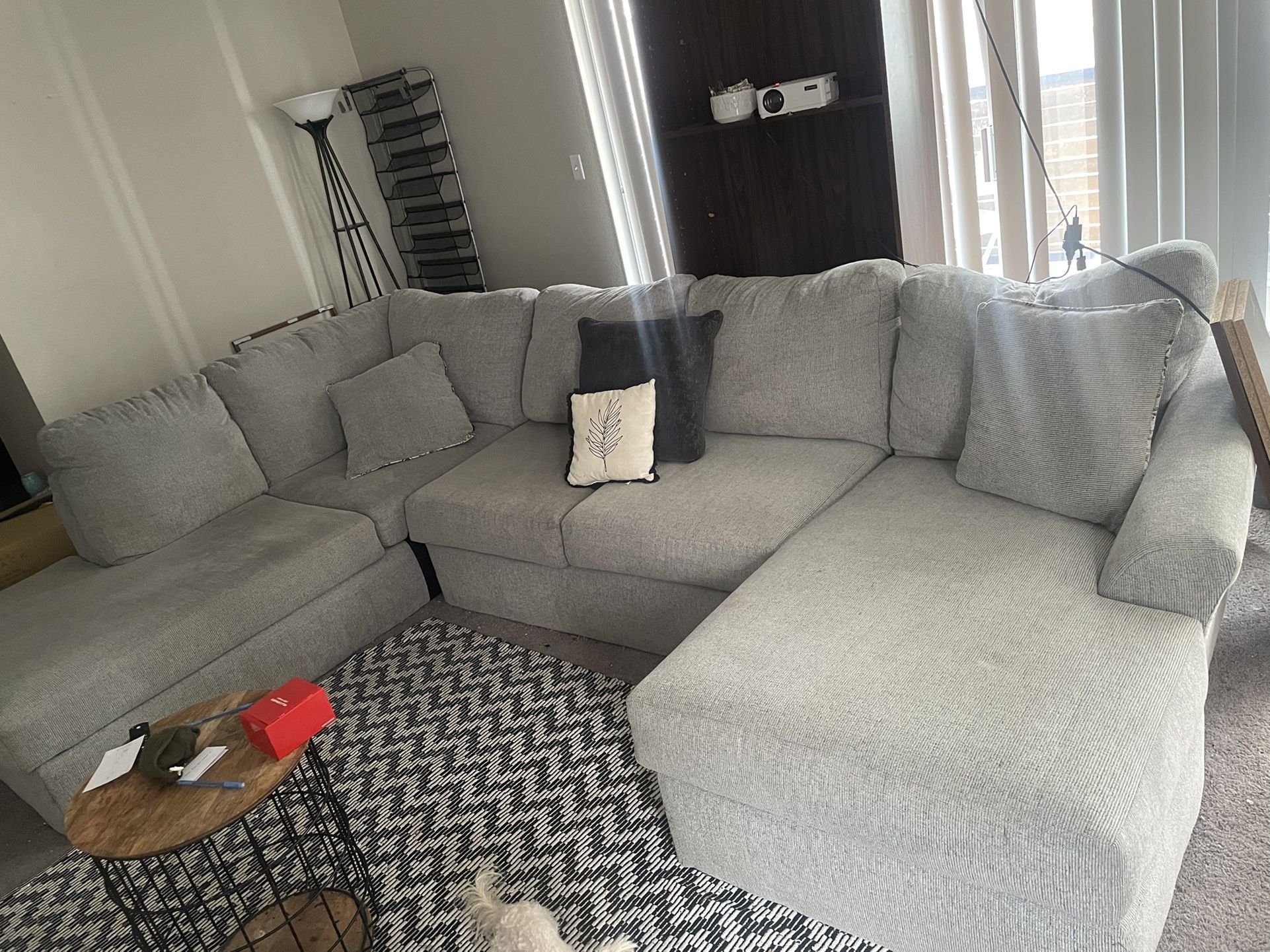 Grey Sectional Couch