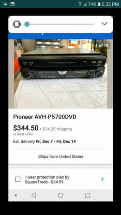 Stereo Pioneer indash and sirius xm system