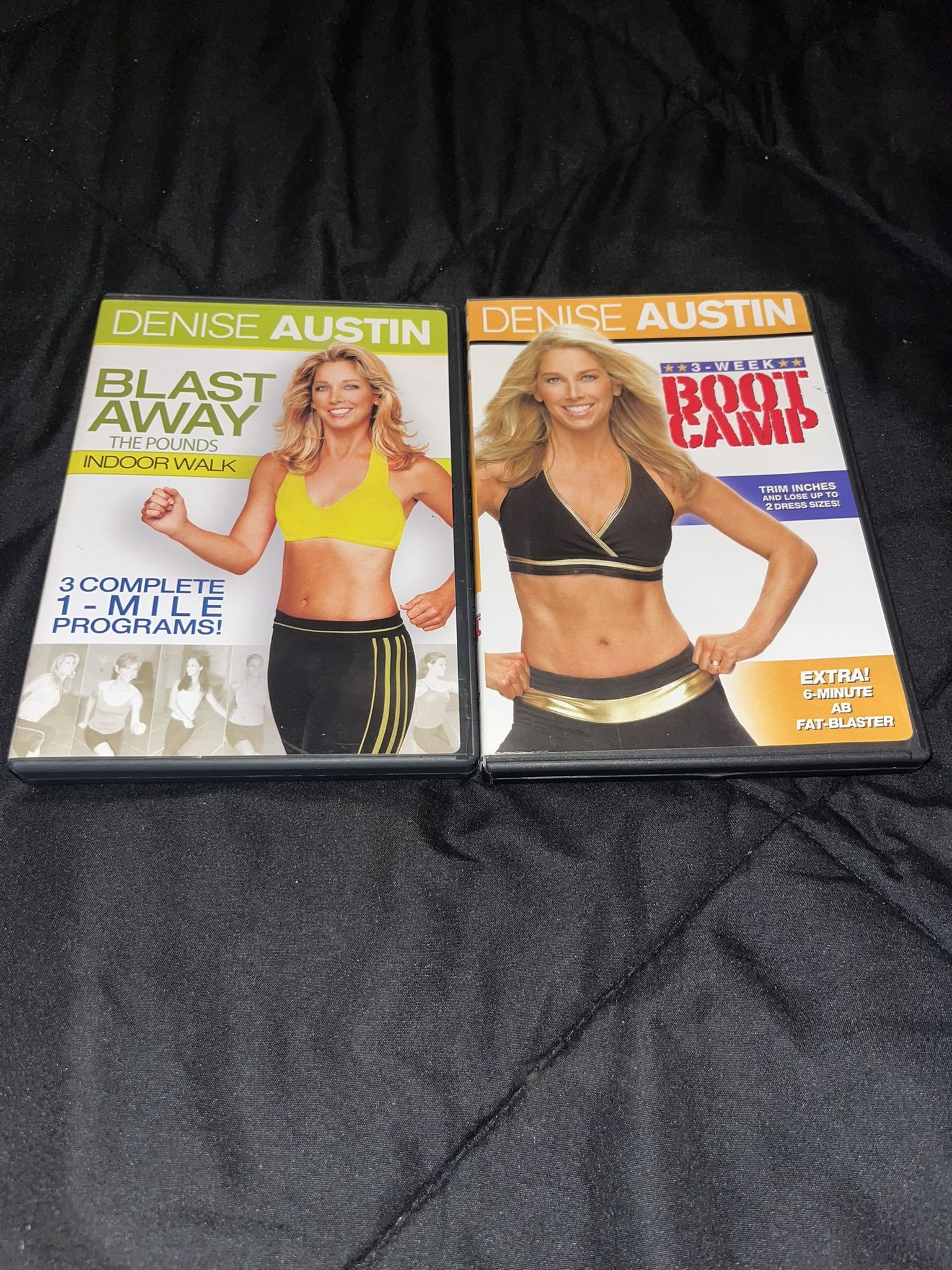 Denise Austin - Fitness Workout DVD Bundle - Boot Camp Exercise