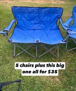 Outdoor folding chairs