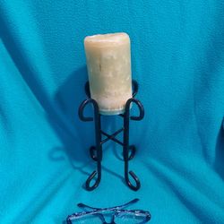 Candle With Holder