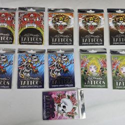 Ed Hardy Cards/Temporary Tattoos