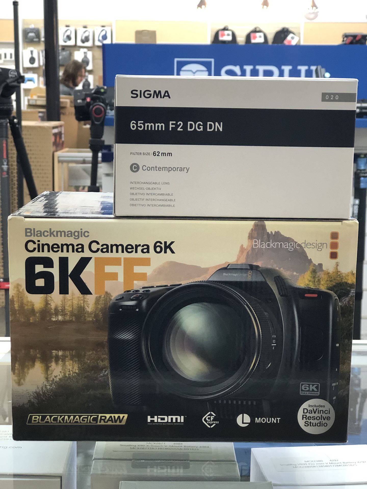 Blackmagic 6K FF & Sigma 65mm F2
