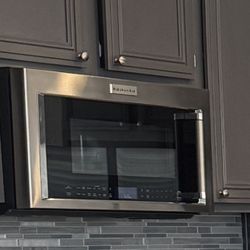 Kitchen Aid Above Range Microwave 