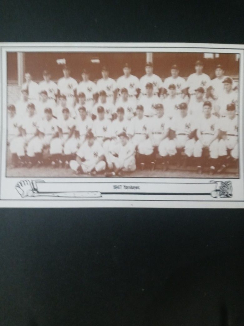 Old Baseball Post Cards