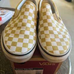 Vans Checkerboard Shoes - Size 6 Men / Size 7.5 Women