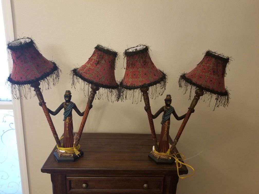 Vintage Monkey Lamps (REDUCED $50)