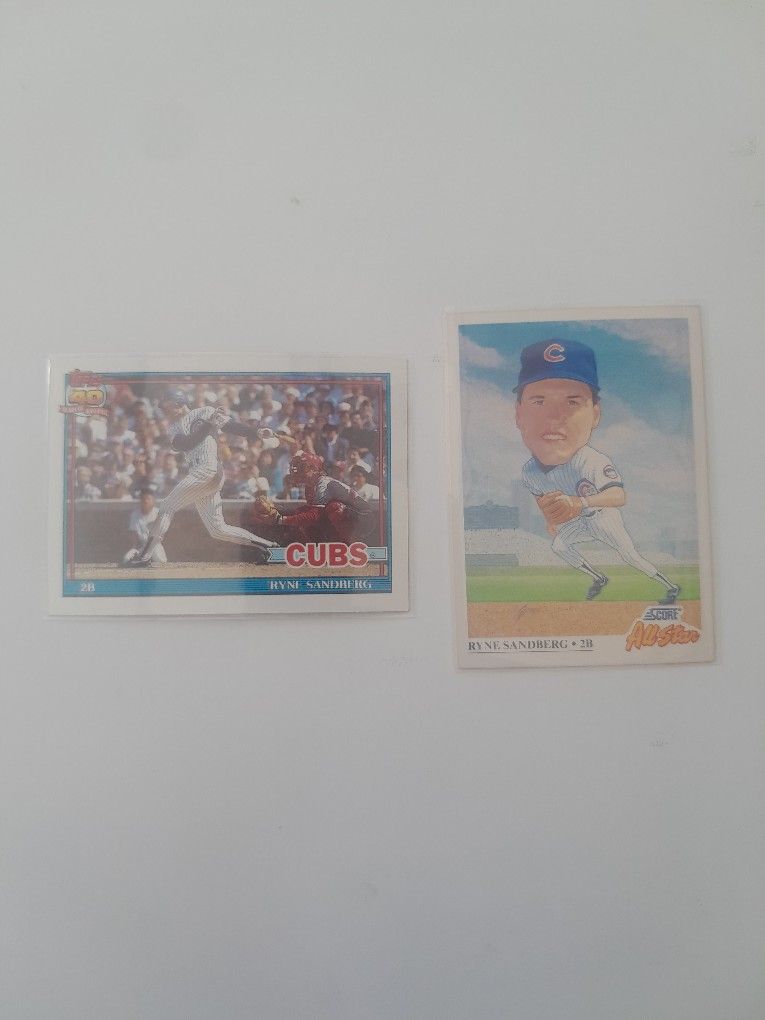 Ryne Sandberg Baseball Cards