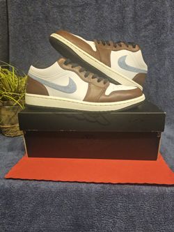 Nike Jordan 1 SE Low Brown Blue