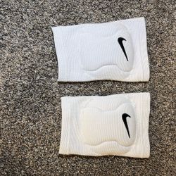 White Nike Volleyball Knee pads 