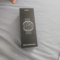 Factory Sealed Brand New Top Of The Line Samsung Galaxy Ultra Smartwatch 