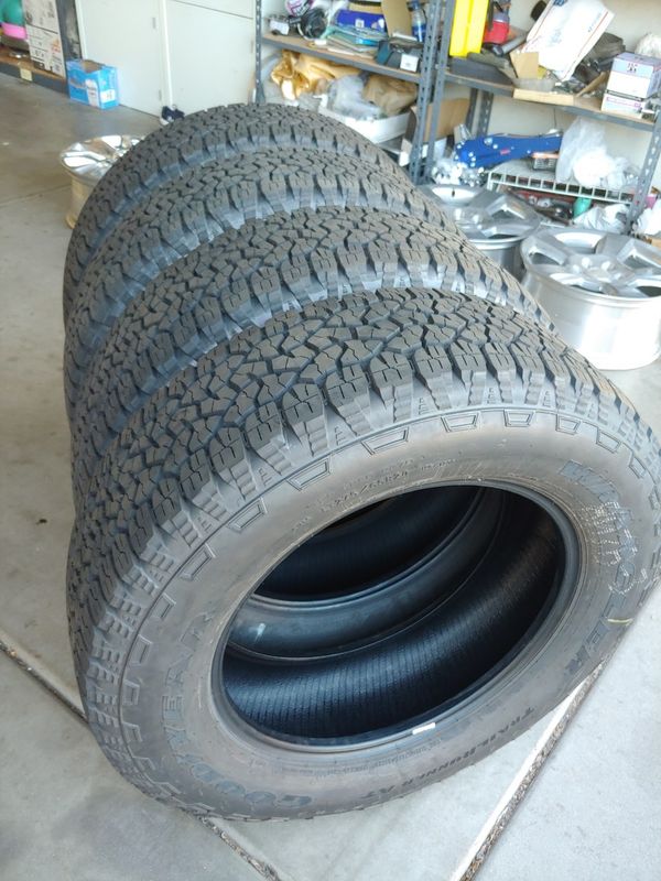 New lt 275/65/20 goodyear trailrunner at 10 ply tires for Sale in