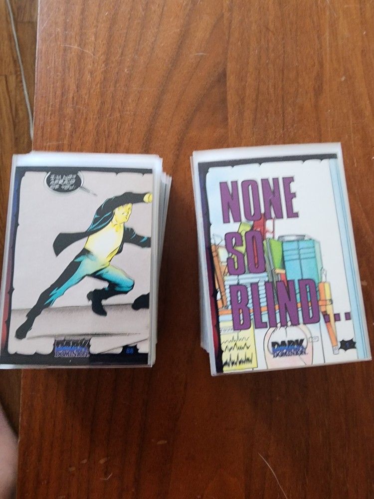 Dark Dominion Comic Cards