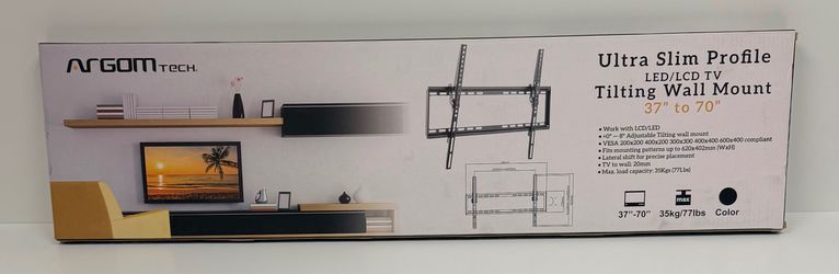 TV WALL MOUNT 37" - 70" TILTING MOUNT